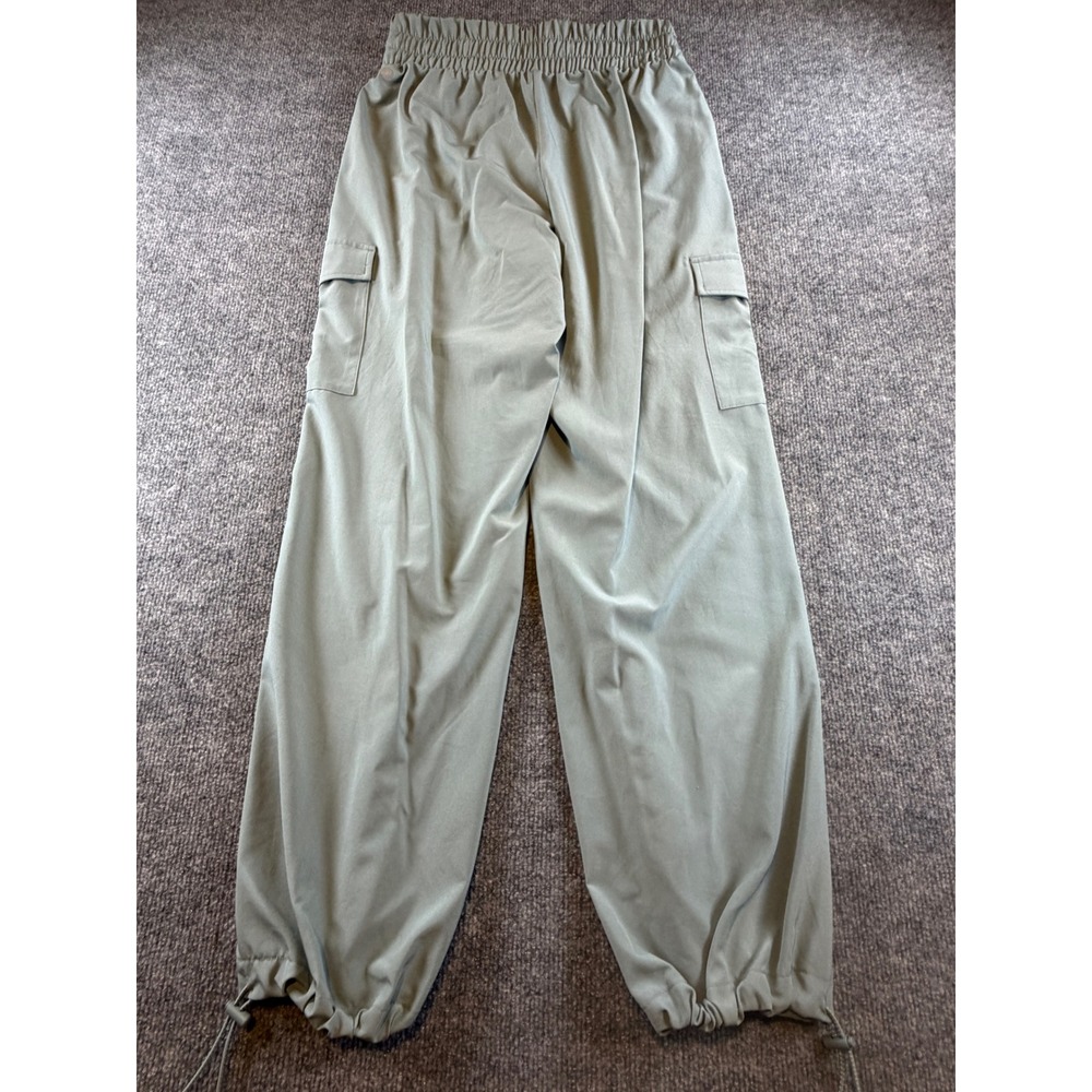 Z by Zella Sage Green 2 Piece Set Long Zip Jacket and Cargo Pants Small - Picture 10 of 10